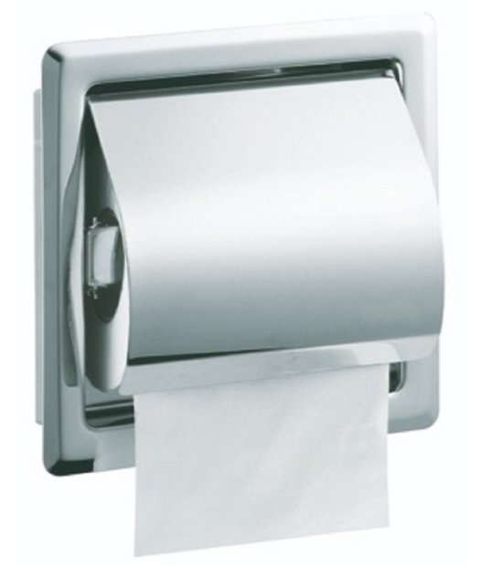 portarrollo empotrado oculto adf td-233 acero inox aisi304