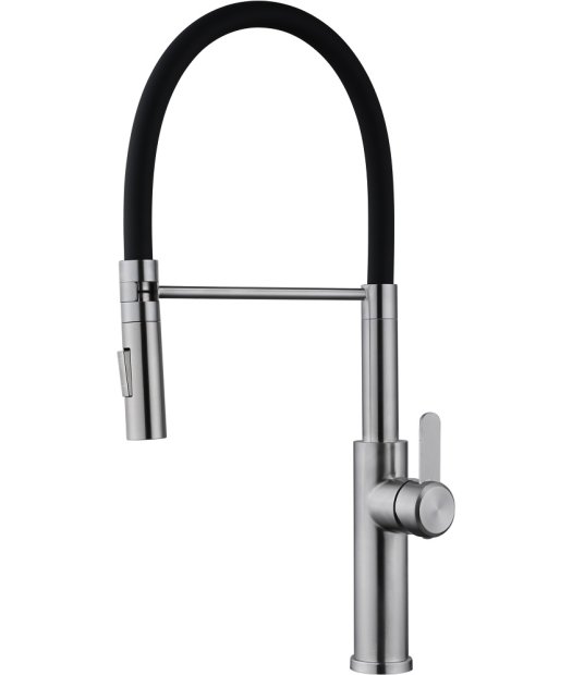 monomando fregadero cenxi gun metal dark engomado multiposicion sin central