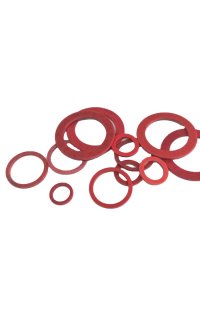 junta fibra roja estrecha 3/8