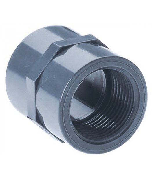 manguito mixto hembra roscar pegar pvc adf
