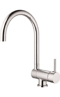 monomando adf minimalista fregadero abatible cromo ca�o cisne largo