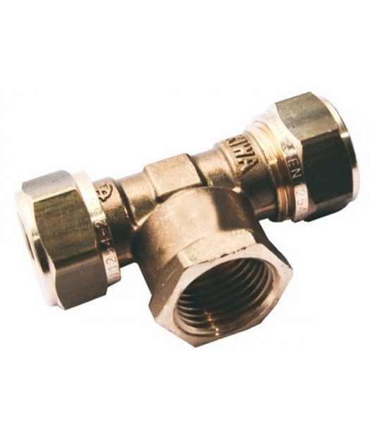 te rosca hembra compresion tubo cobre g.f