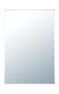 espejo rectangular acero inox