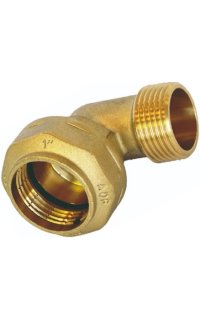 codo rosca macho laton pe adf serie bergen