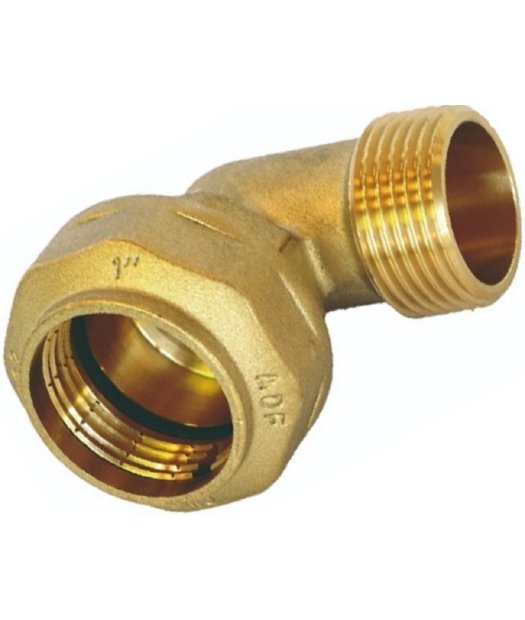 codo rosca macho laton pe adf serie bergen