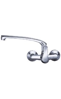 monomando m 1 fregadero mural serie 64 ca�o fundido