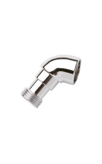 codillo adf abs cromo para mangos ducha