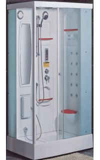 cabina hidromasaje adf ysl-6602 serie fibra 120x80x215 asiento derecha