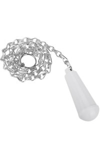 tirador cisterna alta cadena aluminio pomo abs