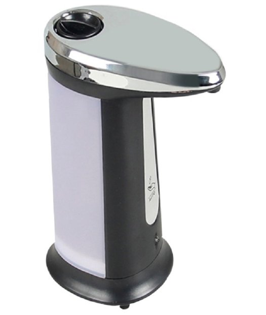 dosificador gel hidroalcoholico y jabon liquido automatico abs cromo
