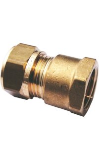 enlace rosca hembra compresion tubo cobre g.f