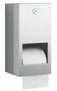 dispensador cabina multipapel higienico adf td-2382 acero inox aisi304