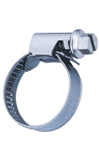 abrazadera tornillo sinfin acero zincado