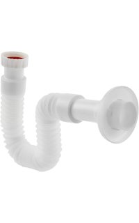 manguito flexible adf lavabo-bide 1"1/2-40 rosca plastico
