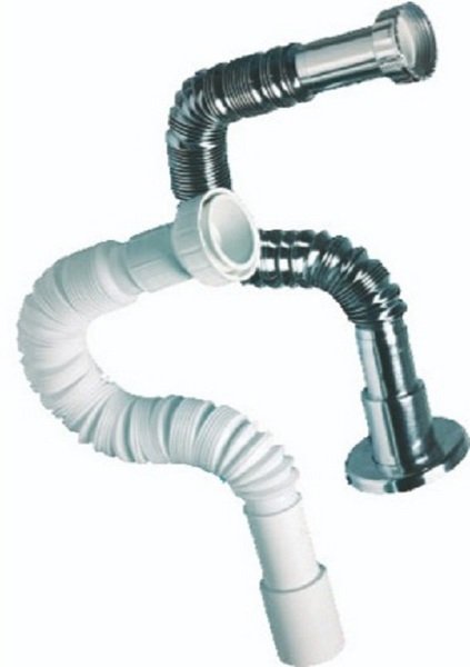 manguito flexible adf lavabo-bide 1"1/2-40 rosca plastico