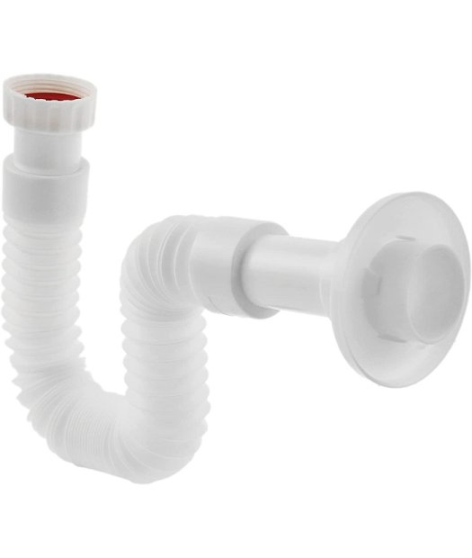manguito flexible adf lavabo-bide 1"1/2-40 rosca plastico