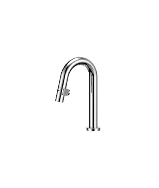 grifo monomando lavabo cenxi dise�o ca�o cisne acero inox 304
