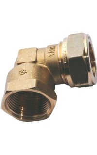 codo rosca hembra compresion tubo cobre g.f