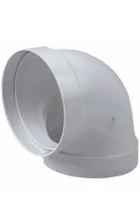 codo redondo 0670 sistema 100 termoplastico
