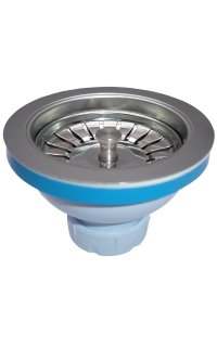 valvula fregadero gigante sin rebosadero 1"1/2-40 cesta inox d.115mm