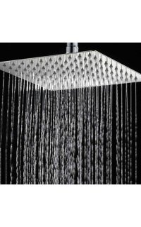 rociador ducha adf cuadrado abs cromo varias medidas para kits de ducha