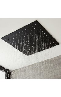 rociador ducha adf cuadrado negro