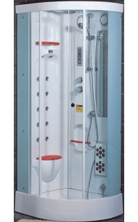cabina hidromasaje adf ysl-6610 serie fibra 75x95x215 asiento derecha