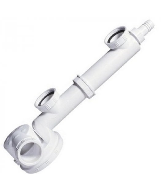 sifon fregadero 2 senos ahorra espacio orientable extensible 160mm-280mm