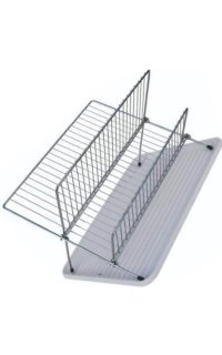 escurreplato acero inox plegable
