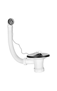 valvula fregadero gigante con rebosadero 1"1/2-40 rejilla d.115mm