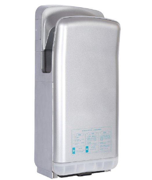 secamanos adf cortina aire abs plata satinado 1650w. potencia calorifica 1000 w