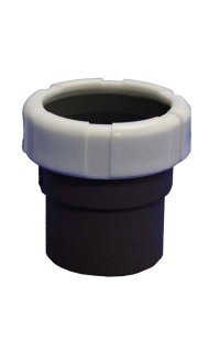 manguito conversor interior hembra pvc a tubo liso d.40mm a d.40mm
