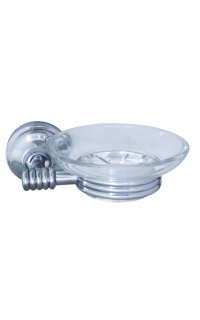jabonera cristal adf paris 6505 100% laton