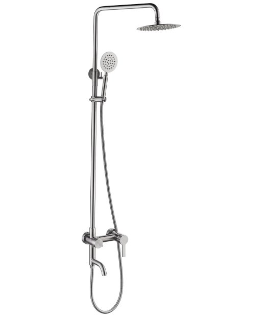 kit de ba�o-ducha integradado adf cenxi acero inox 304 cromo