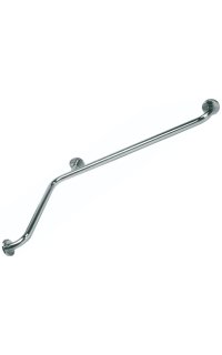 barra angular adf bnh-29022 acero inox aisi304 para w.c y ducha 97x60 cms