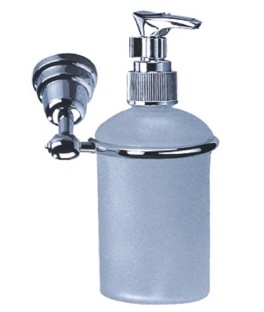 dispensador jabon liquido adf nueva york 7514 botella cristal 100% laton