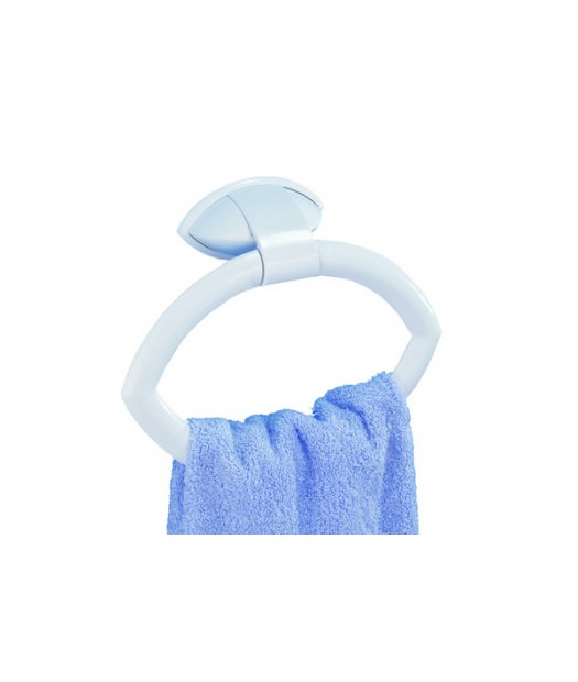 aro toallero blanco abs