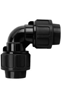 codo 2 bocas iguales pp para pe negro adf