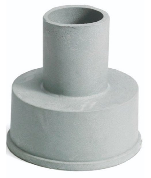 enchufe conexi�n exterior wc adf latex 25 con cuello