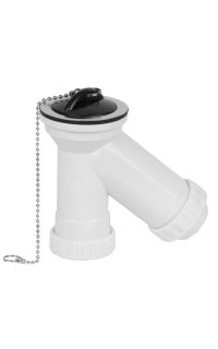 sifon vertical inclinado y lavabo-bide sin valvula 1"1/2x40 rejilla d.70mm