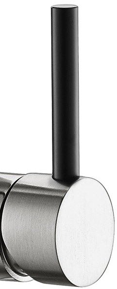 maneta suelta cromo-negra adf cenxi fregadero alto acero inox ca�o alto en l