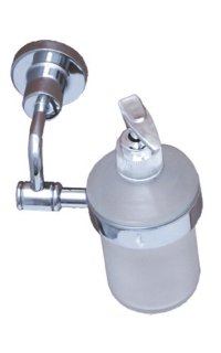 dispensador jabon liquido adf etiopia 7614 100% laton botella cristal