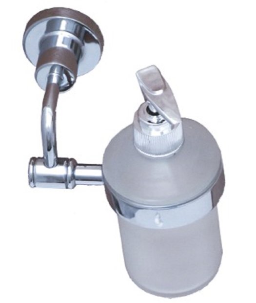 dispensador jabon liquido adf etiopia 7614 100% laton botella cristal