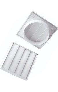 rejilla exterior mixta rectangular-redonda 0550/1 sistema 100-110x55 termoplastico