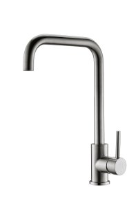 monomando fregadero adf cenxi acero inox 304 cromo ca�o alto en l