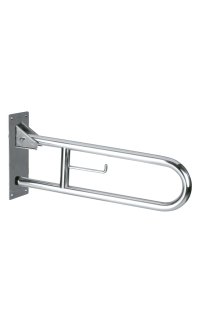 barra abatible adf con portarrollo bnh-9034 inox aisi 304