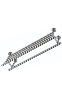 portatoallas adf 1513-60 linea recta 100% laton largo 60 cms