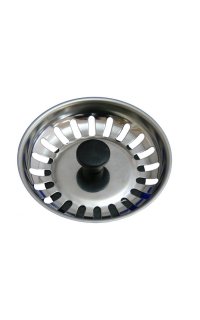tapon cesta inox vastago espiguilla plastico rejilla 115