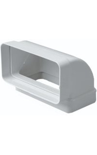 codo rectangular vertical 90�-0530sistema 100-110x55 termoplastico
