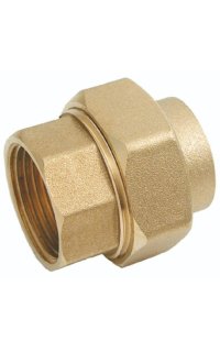 enlace 3 piezas hembra roscar soldar tubo cobre